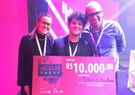 Aluno do ENIAC é campeão em hackaton do 24º Fórum de Educação Superior