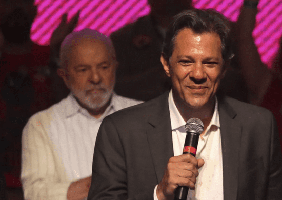 Haddad participa de almoço na Febraban