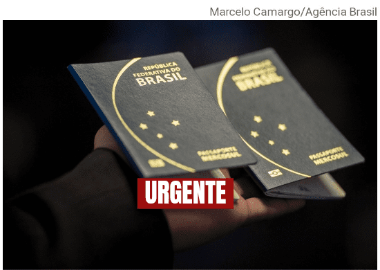 Polícia Federal suspende confecção de novos passaportes a partir deste sábado