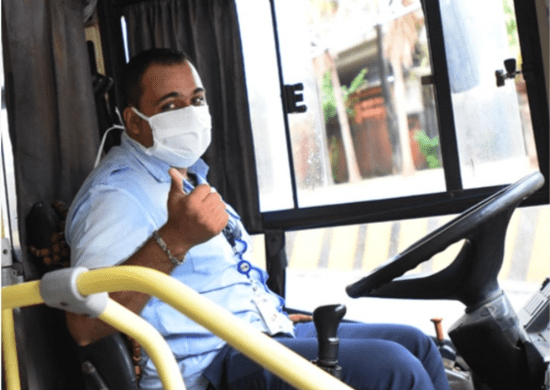 Uso de máscara volta a ser obrigatório no transporte público de São Paulo