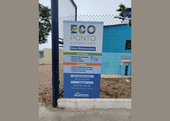 27º Ecoponto de Guarulhos começa a funcionar no bairro Nova Bonsucesso