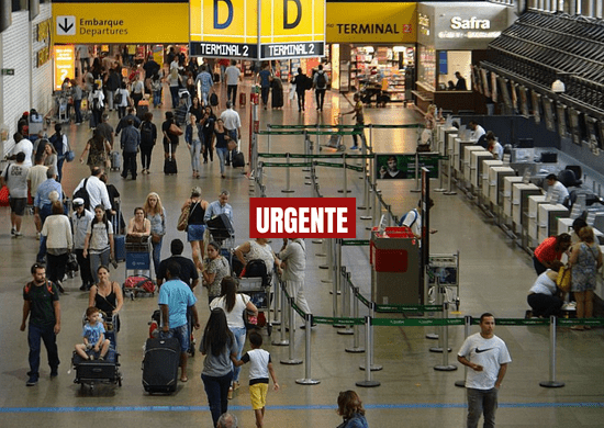 Anvisa aprova volta do uso de máscaras em aviões e aeroportos a partir de sexta-feira(25)