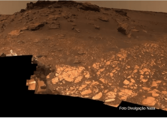 Nasa encontra opala em Marte