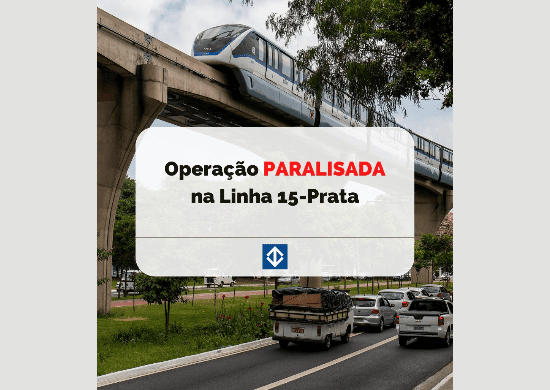 Falha fecha todas as estações da Linha 15-Prata do Metrô de SP