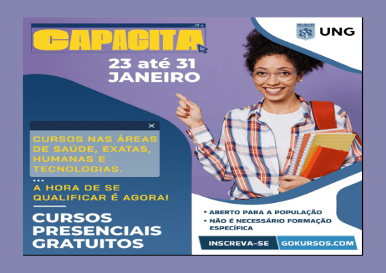 Universidade oferece mais de 7 mil vagas para cursos gratuitos