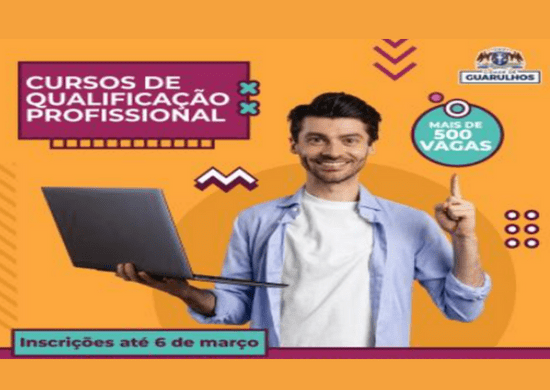 Guarulhos abre mais de 500 vagas em cursos profissionalizantes gratuitos