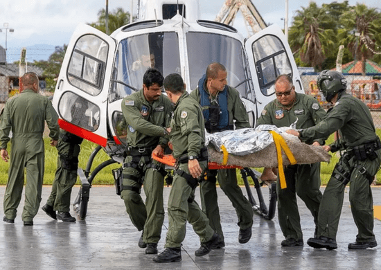 Petrobras doa combustível para aeronaves de resgate em SP