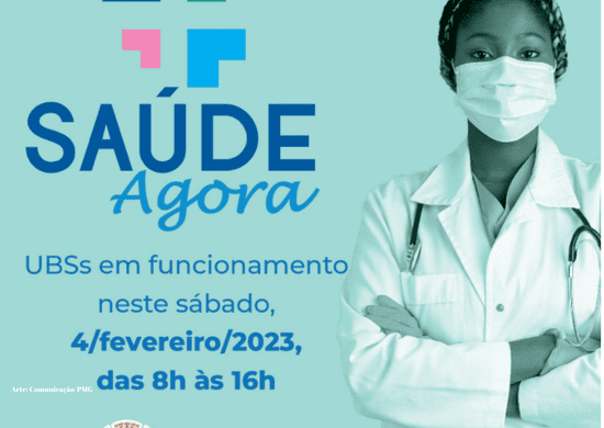 Programa Saúde Agora abre três UBS e o Cemeg Centro neste sábado