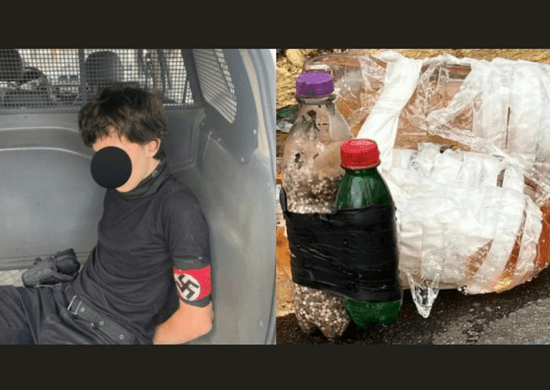 Adolescente com símbolo nazista lança bombas contra escola na região de Campinas