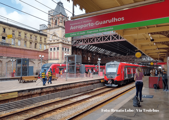 Expresso Aeroporto da CPTM será suspenso no domingo