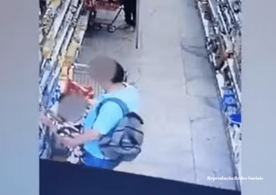 Homem é preso ao molestar criança de 9 anos em supermercado de MG; assista
