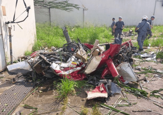 Queda de helicóptero na Zona Oeste de SP mata 4 pessoas nesta sexta-feira