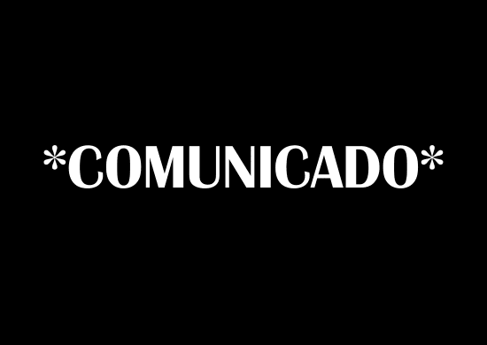 *COMUNICADO*
