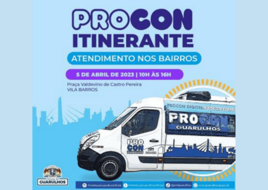Procon Itinerante atenderá a população da Vila Barros na quarta-feira