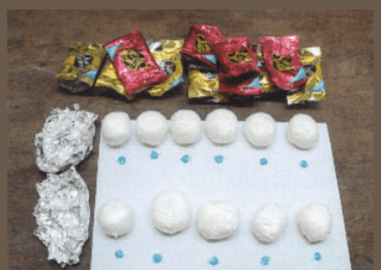 Passageiro é preso em Guarulhos com cocaína escondida em 118 embalagens de bombons