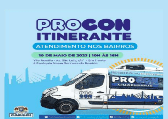 Procon Itinerante atenderá na Vila Rosália nesta quarta-feira