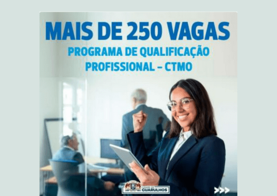 Prefeitura oferece mais de 250 vagas em cursos de qualificação profissional gratuitos
