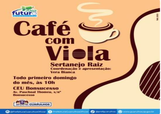 Café com Viola especial do Dia das Mães acontece neste domingo