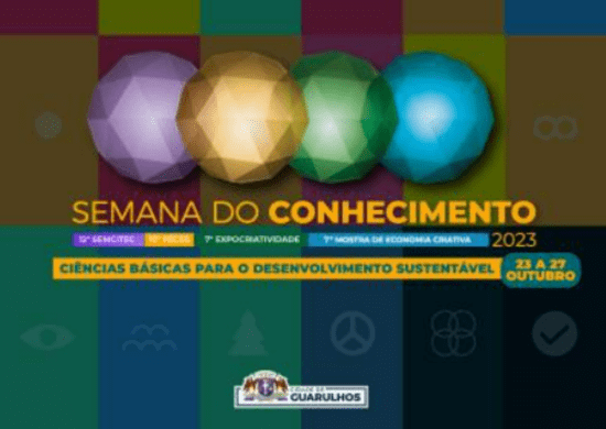 Guarulhos abre inscrições para a Semana do Conhecimento nesta quinta-feira