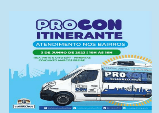 Procon Itinerante presta atendimento em evento no Pimentas neste sábado