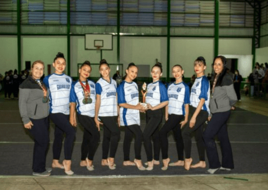 Ginástica rítmica de Guarulhos conquista o bronze nos Jogos da Juventude