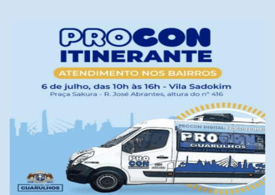 Procon Itinerante atende na Vila Sadokim na quinta-feira
