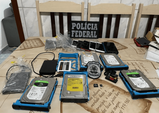 PF prende suspeito de armazenar conteúdo de abuso e exploração sexual infanto-juvenil em São José dos Campos