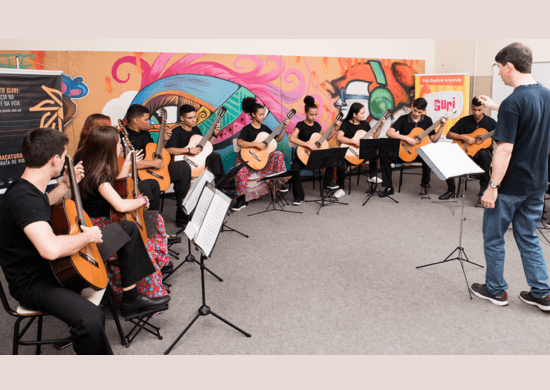 Programa Guri oferece mais de 70 mil vagas para cursos gratuitos de música