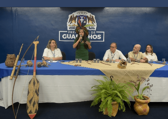 Abertura do 16º Encontro dos Povos Indígenas de Guarulhos reúne 14 etnias no Paço Municipal