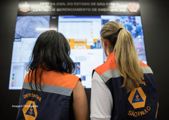 Defesa Civil alerta para fortes chuvas e rajadas de vento nos próximos dias em SP