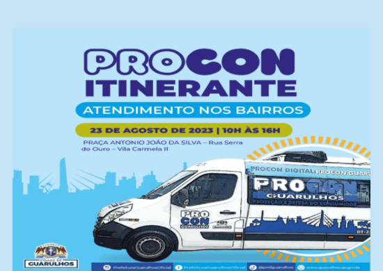 Procon Itinerante atende a população na Vila Carmela II nesta quarta-feira