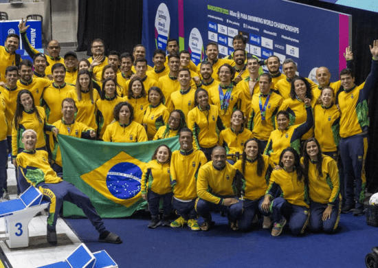 Brasil fecha Mundial de Natação Paralímpica com 46 pódios