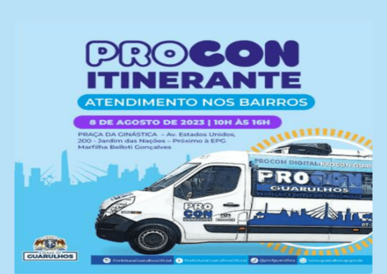 Procon Itinerante atende no Jardim das Nações nesta terça-feira