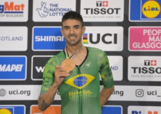Atleta do Time SP Paralímpico alcança primeira medalha do Brasil no Mundial de Ciclismo