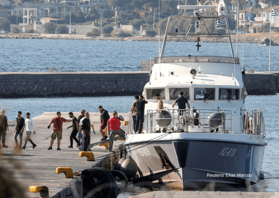 Naufrágio na Grécia mata quatro migrantes