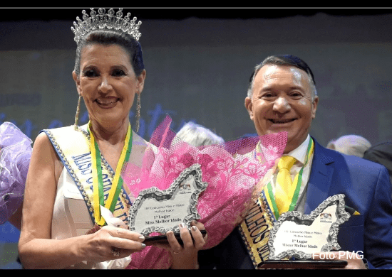 Guarulhos elege Miss e Mister Melhor Idade 2023 em noite de gala no Adamastor