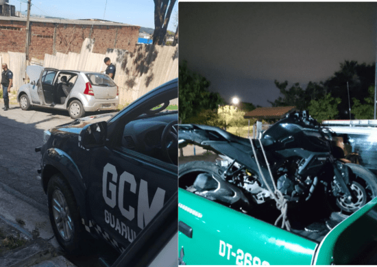 GCM recupera três veículos roubados e prende uma pessoa por receptação