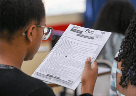 Etecs abrem prazo para solicitar redução da taxa de inscrição para o Vestibulinho