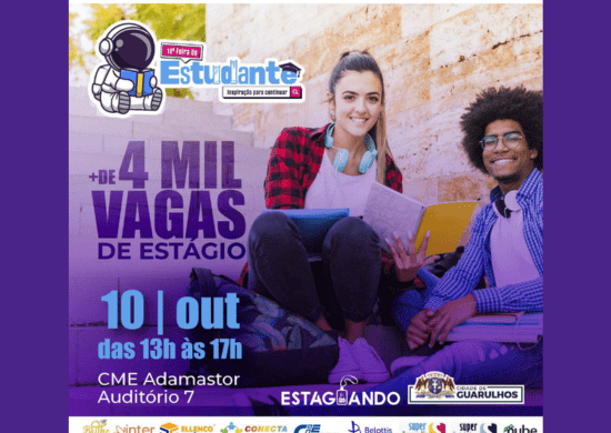 Feira do Estudante de Guarulhos terá mutirão de estágio com mais de 4 mil vagas