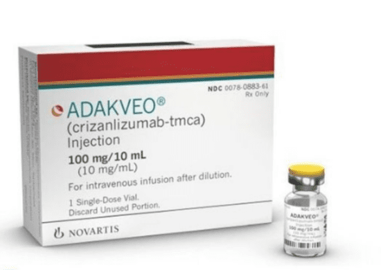 Anvisa cancela registro do medicamento Adakveo usado para tratar doença falciforme