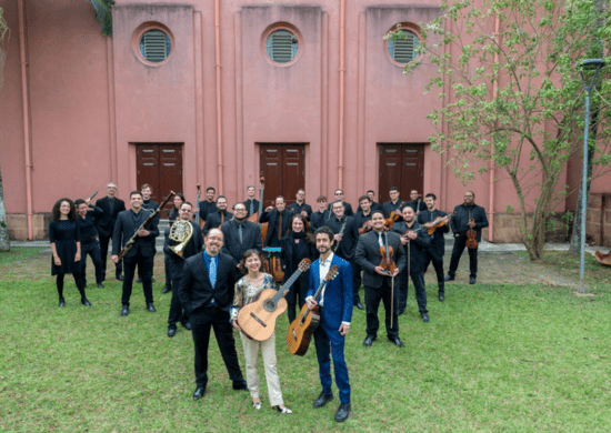 GRU Sinfônica e Duo Siqueira Lima lançam álbum em show no Teatro Padre Bento