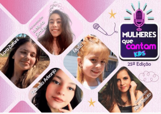 Mulheres que Cantam apresenta especial do mês das crianças no Adamastor