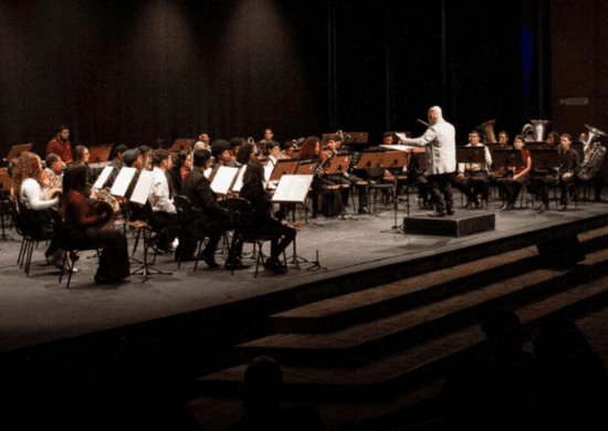 Bandas sinfônicas de Guarulhos e de Tatuí se apresentam no Teatro Adamastor