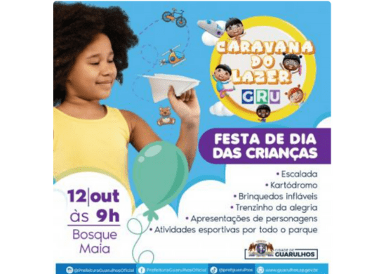 Dia das Crianças será comemorado com grande festa no Bosque Maia