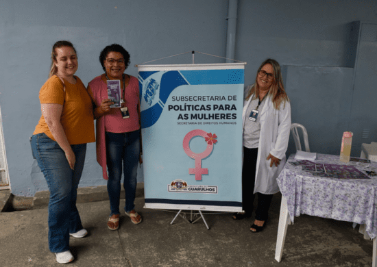 Campanha do Laço Branco pelo fim da violência contra a mulher chega à UBS São Rafael