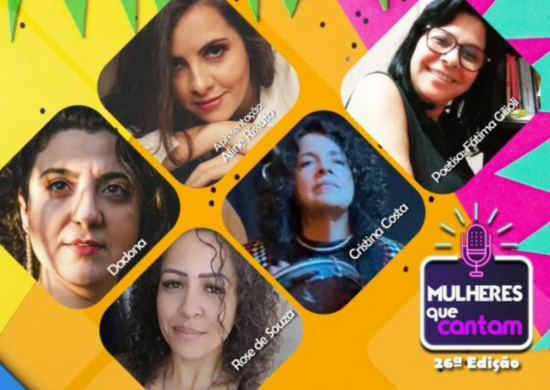 Nova edição do Mulheres que Cantam reúne música e poesia no palco do Teatro Adamastor