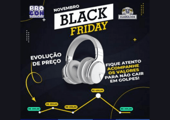Procon Guarulhos orienta população sobre fraudes na Black Friday