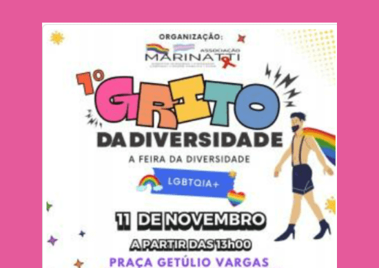 Serviços da Prefeitura e do Governo Estadual atenderão a população LGBTQIAP+ no 1º Grito da Diversidade no sábado