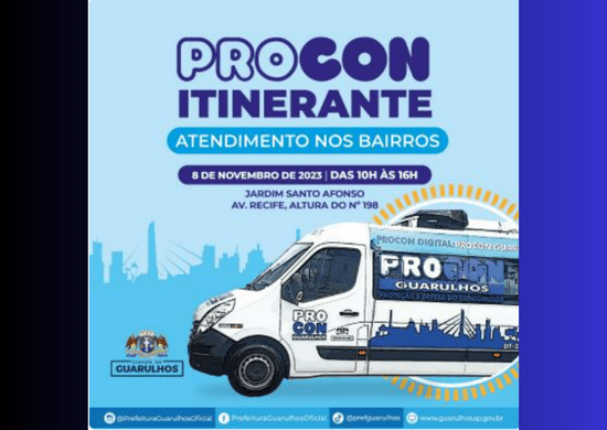 Quarta-feira terá atendimento do Procon Itinerante no Jardim Santo Afonso