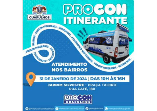 Quarta-feira terá atendimento do Procon Itinerante no Jardim Silvestre